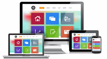 Mobile ready website design at The Print Shop Panama City