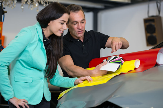 Vehicle wrapping services in Panama City Beach