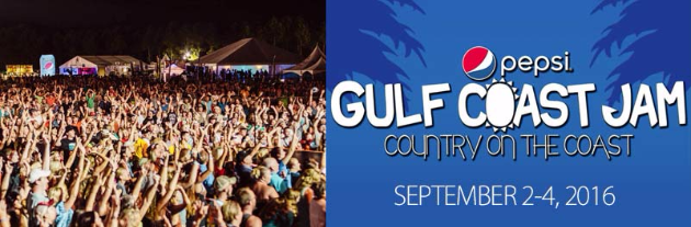 2016 Gulf Coast Jam VIP Tickets Giveaway